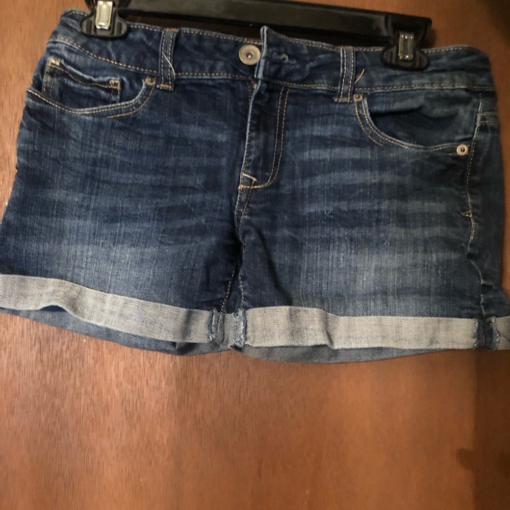 Denim shorts